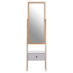 Single Drawer Floor Mirror | Rostok