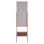 Single Drawer Floor Mirror | Rostok