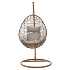 Brown Rattan Hanging Chair | Goa
