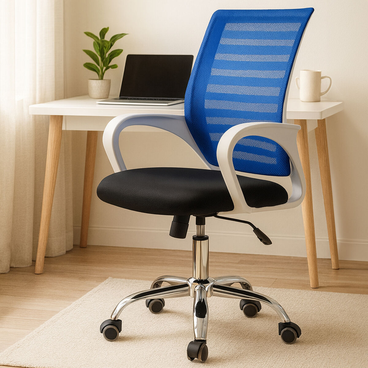Blue Home Office Chair | Fredrick