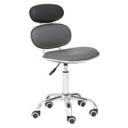 Black Pu Home Office Chair | Fran