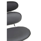 Black Pu Home Office Chair | Fran