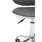 Black Pu Home Office Chair | Fran