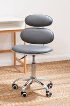 Grey Pu Home Office Chair | Fran