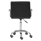 Black Home Office Chair with Swivel Base | Finn
