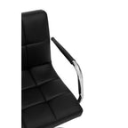 Black Home Office Chair with Swivel Base | Finn