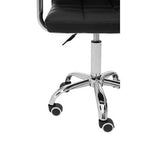 Black Home Office Chair with Swivel Base | Finn