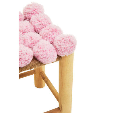 Pink Pom Pom Stool | West Village