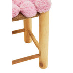 Pink Pom Pom Stool | West Village