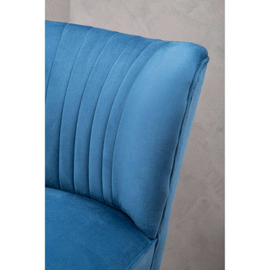 Blue Velvet Chair | Regents Park