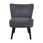 Grey Velvet Chair | Regents Park