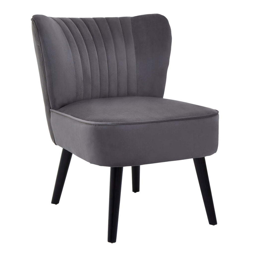 Grey Velvet Chair | Regents Park