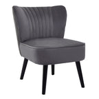 Grey Velvet Chair | Regents Park