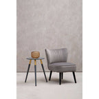 Grey Velvet Chair | Regents Park