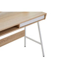 Natural Oak Veneer Effect One Drawer Desk | Bradbury