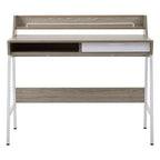 Light Oak Veneer Effect One Drawer Desk | Bradbury