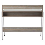 Light Oak Veneer Effect One Drawer Desk | Bradbury
