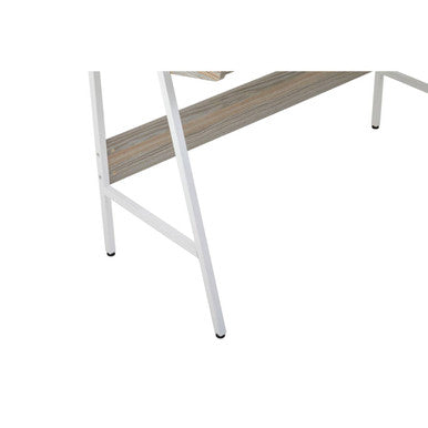 Light Oak Veneer Effect One Drawer Desk | Bradbury