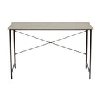 Grey Oak Veneer Effect Top Desk | Bradbury
