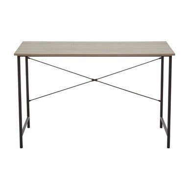 Grey Oak Veneer Effect Top Desk | Bradbury