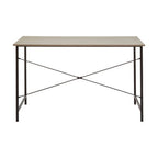 Grey Oak Veneer Effect Top Desk | Bradbury
