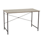 Grey Oak Veneer Effect Top Desk | Bradbury