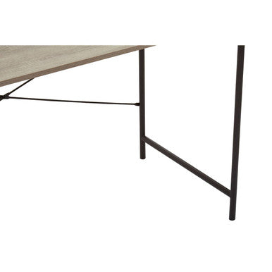 Grey Oak Veneer Effect Top Desk | Bradbury