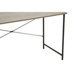 Grey Oak Veneer Effect Top Desk | Bradbury