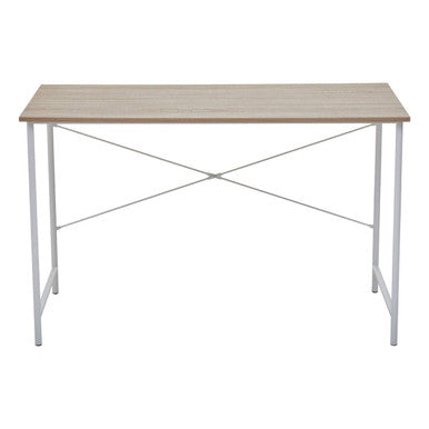 Natural Oak Veneer Effect Top Desk | Bradbury