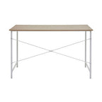 Natural Oak Veneer Effect Top Desk | Bradbury