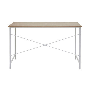 Natural Oak Veneer Effect Top Desk | Bradbury
