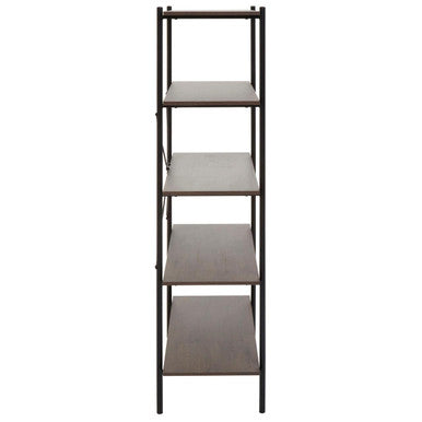 Five Tier Dark Oak Shelf Unit | Bradbury