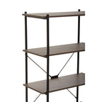 Five Tier Dark Oak Shelf Unit | Bradbury