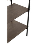 Five Tier Dark Oak Shelf Unit | Bradbury