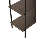 Five Tier Dark Oak Shelf Unit | Bradbury