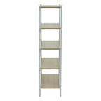 Five Tier Natural Oak Shelf Unit | Bradbury