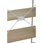 Five Tier Natural Oak Shelf Unit | Bradbury