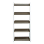 Five Tier Oak Effect Shelf Unit | Bradbury