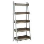 Five Tier Oak Effect Shelf Unit | Bradbury