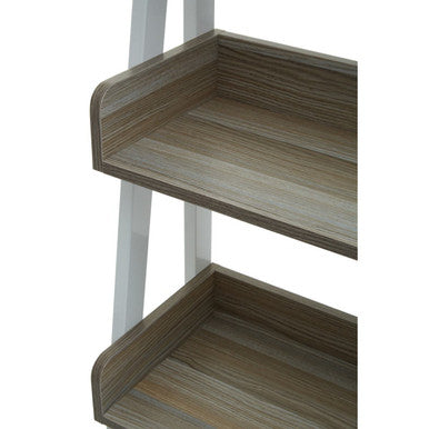 Five Tier Oak Effect Shelf Unit | Bradbury