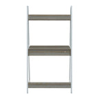 Light Oak Veneer Effect One Drawer Desk with Shelves | Bradbury