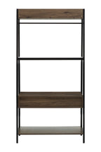 Dark Oak Effect Open Wardrobe | Bradbury