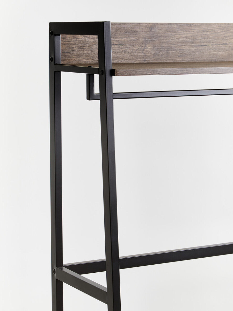 Dark Oak Effect Open Wardrobe | Bradbury