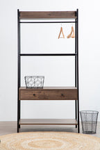 Dark Oak Effect Open Wardrobe | Bradbury
