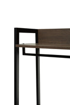 Dark Oak Effect Open Wardrobe | Bradbury