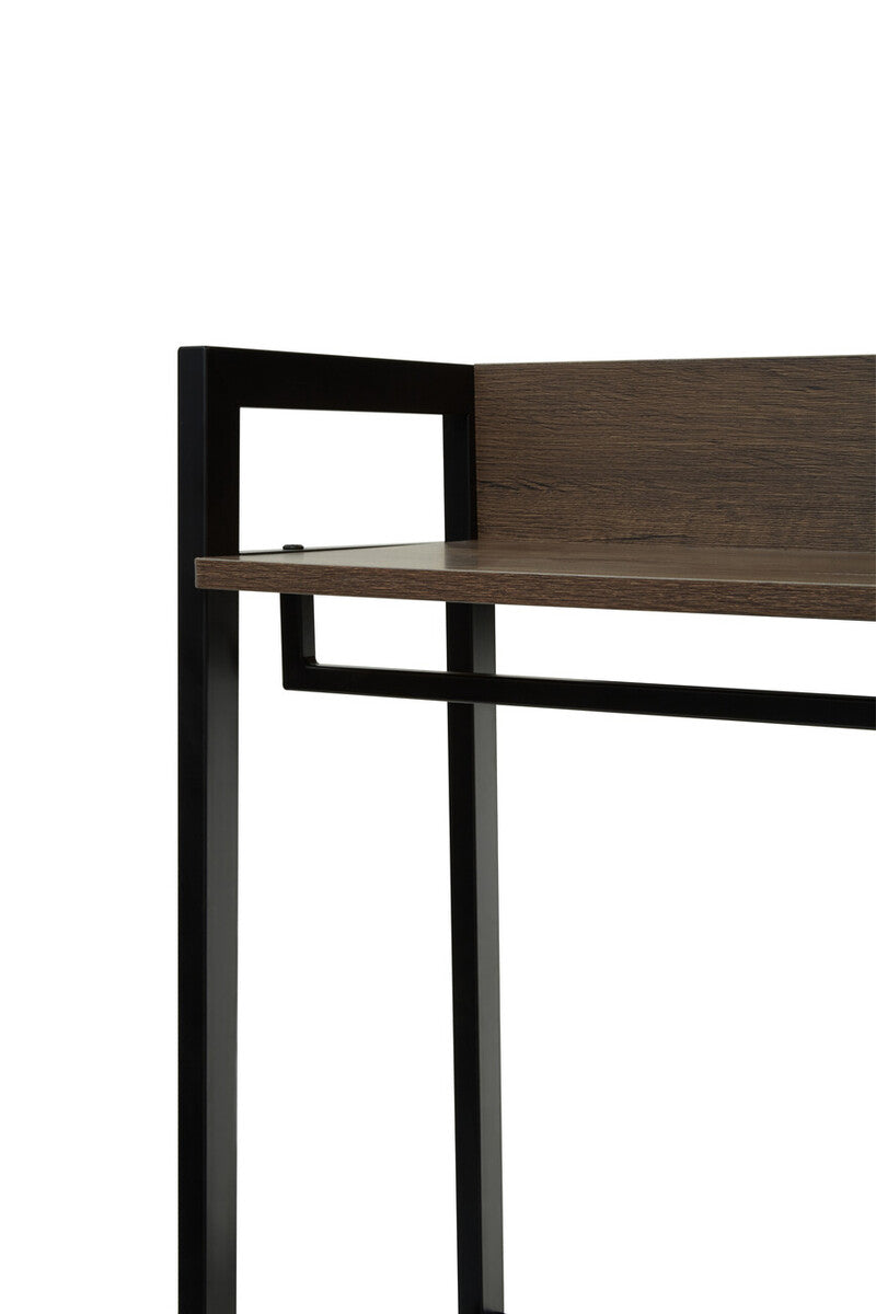 Dark Oak Effect Open Wardrobe | Bradbury