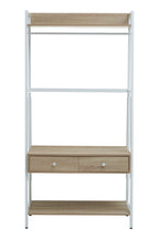 Natural Oak Effect Open Wardrobe | Bradbury