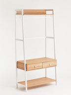 Natural Oak Effect Open Wardrobe | Bradbury