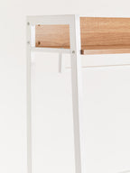Natural Oak Effect Open Wardrobe | Bradbury