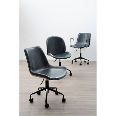 Bloomberg Grey Home Office Chair